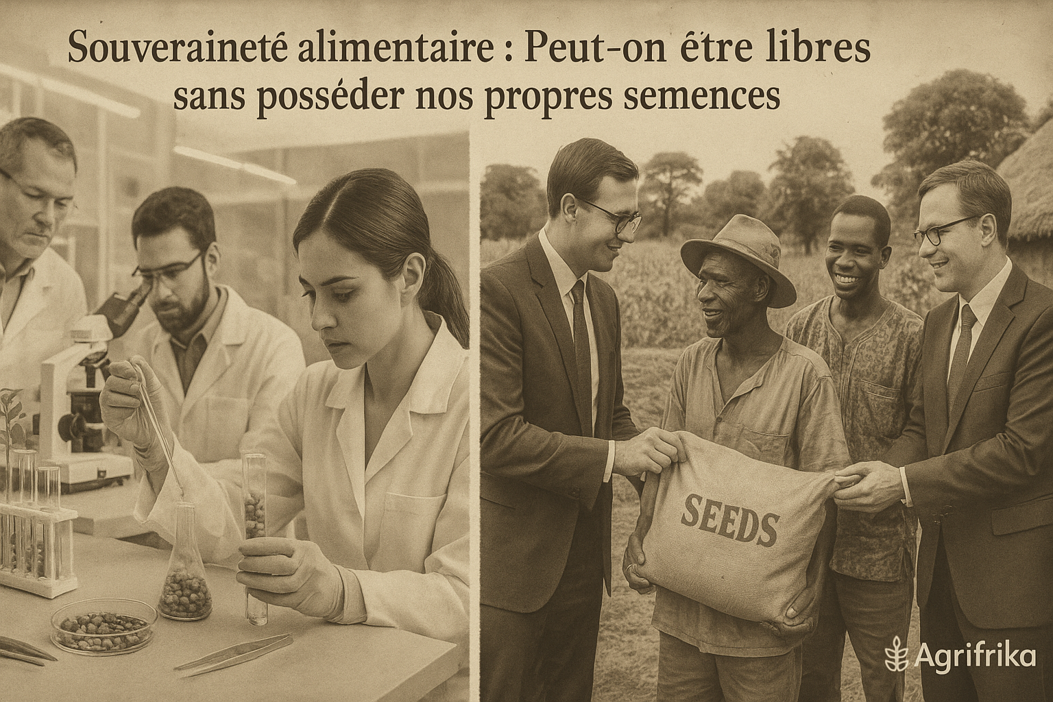 Souveraineté alimentaire : peut-on être libre sans posséder nos propres semences ?