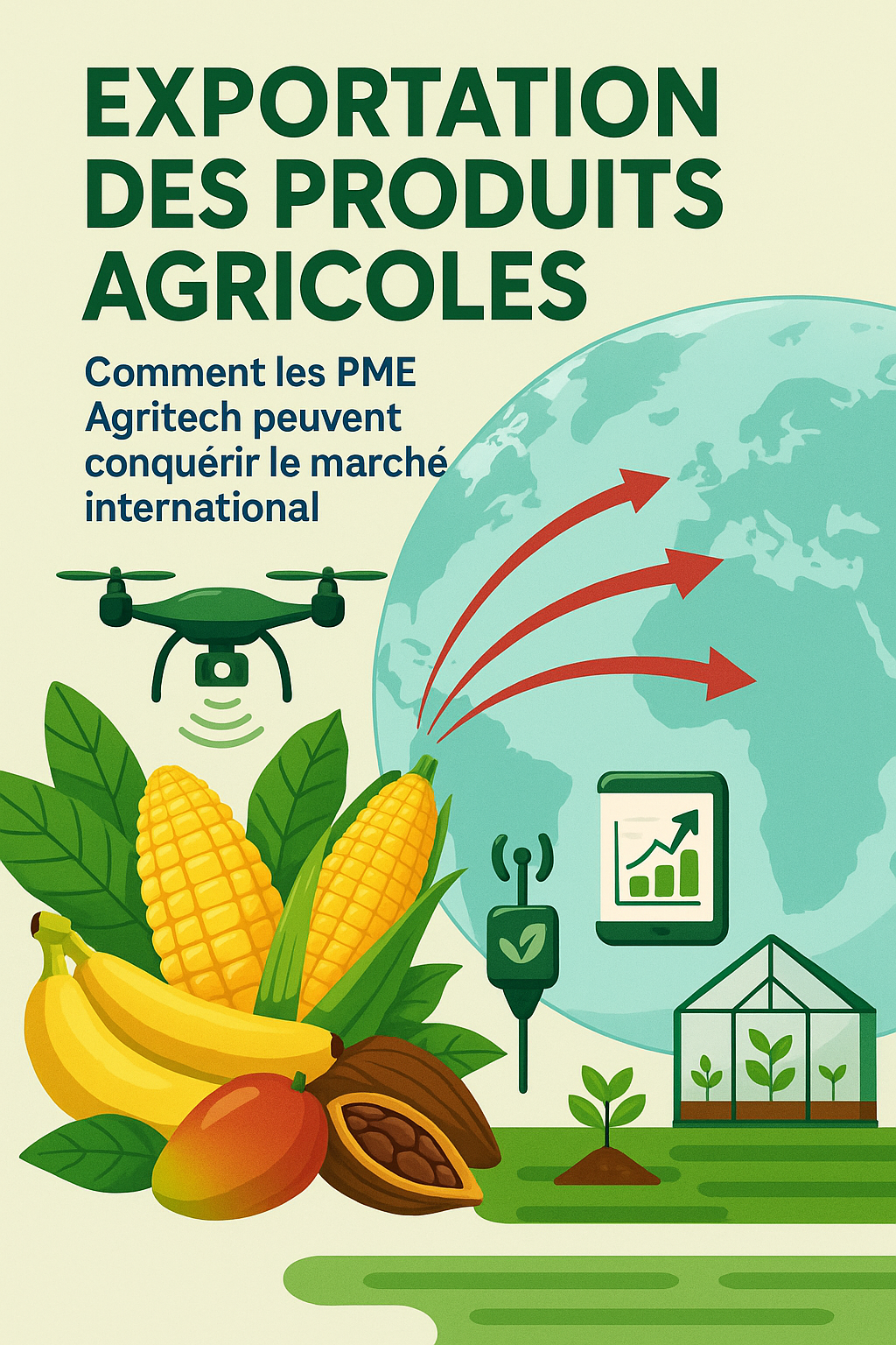 Exportation des produits agricoles : comment les pme agritech Peuvent conquérir le marché international