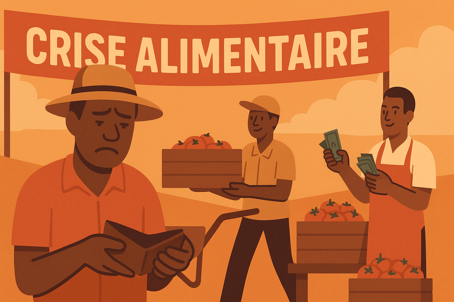 Lorsqu’il y a crise alimentaire, ce sont les producteurs agricoles qui encaissent. Et pourtant…