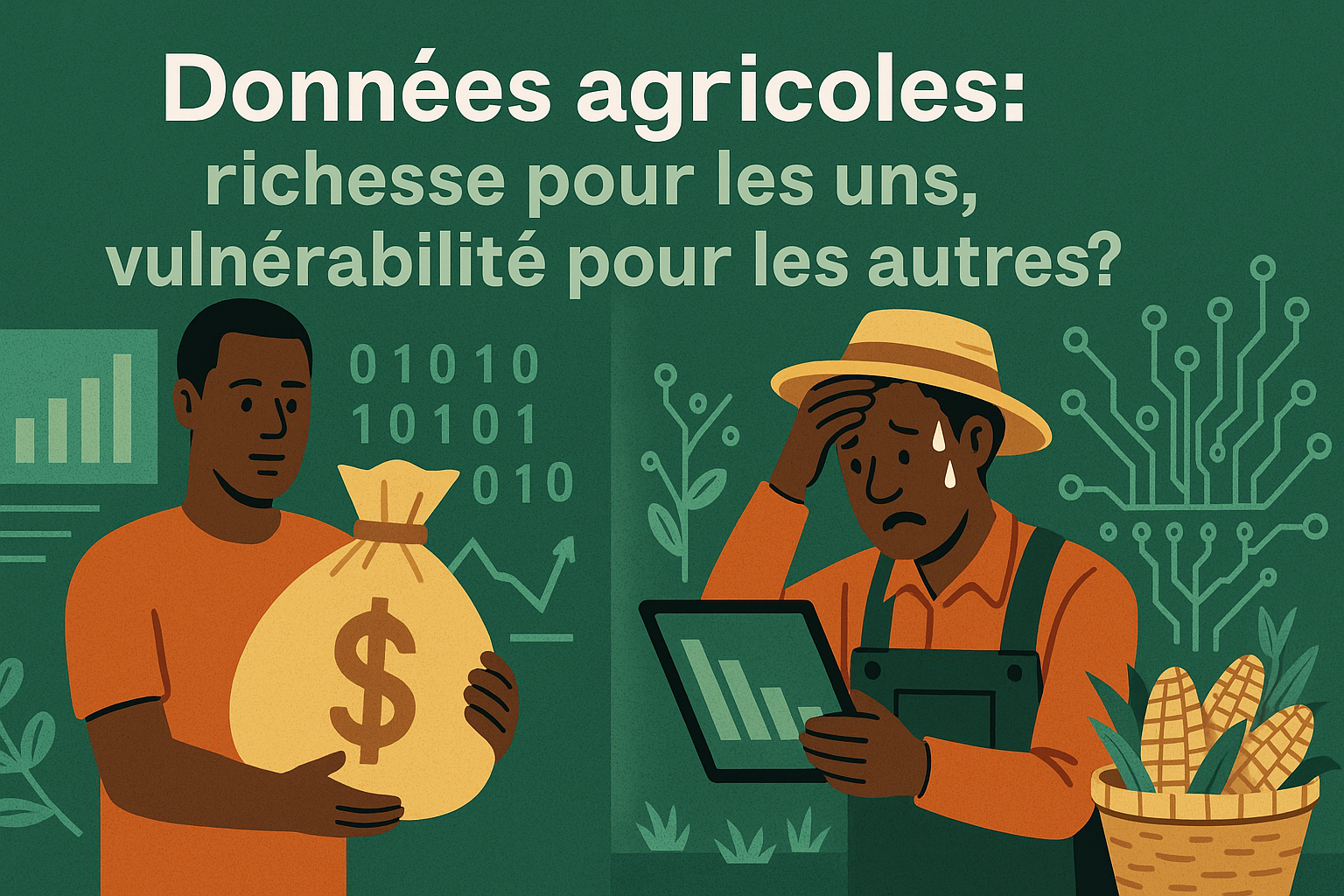 Données agricoles : richesse pour les uns, vulnérabilité pour les autres?