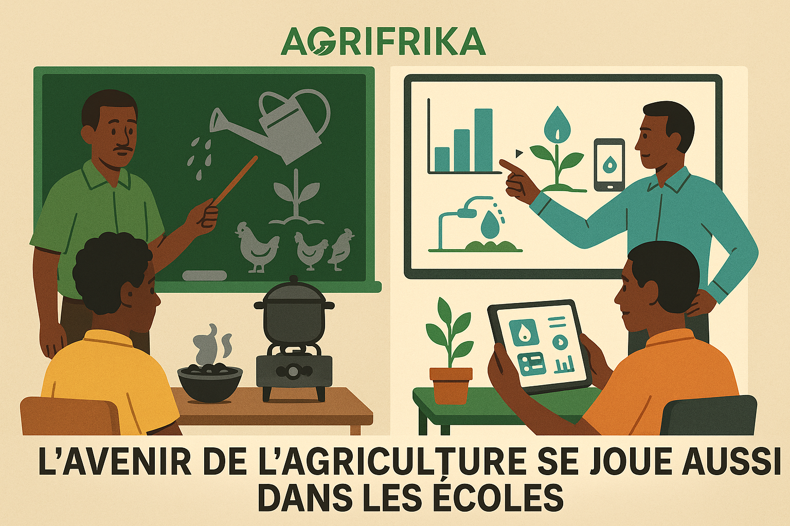 L’avenir de l’agriculture se joue aussi dans les écoles