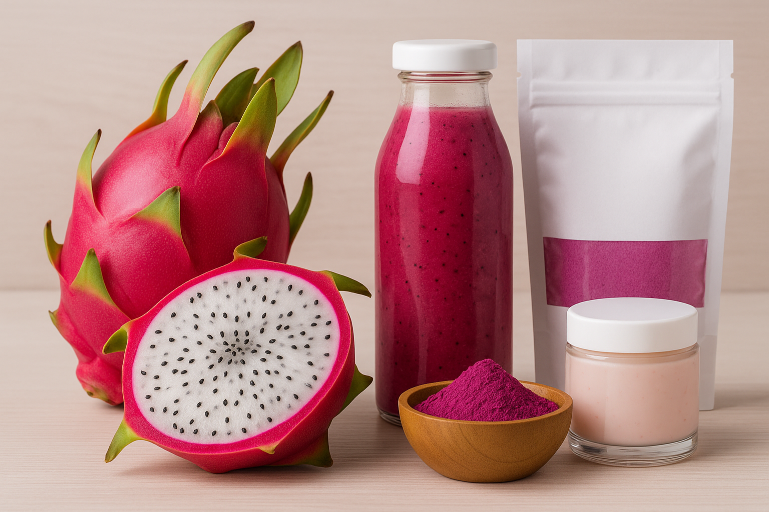 Fruit du dragon : bien-être, saveur et innovation dans un seul fruit
