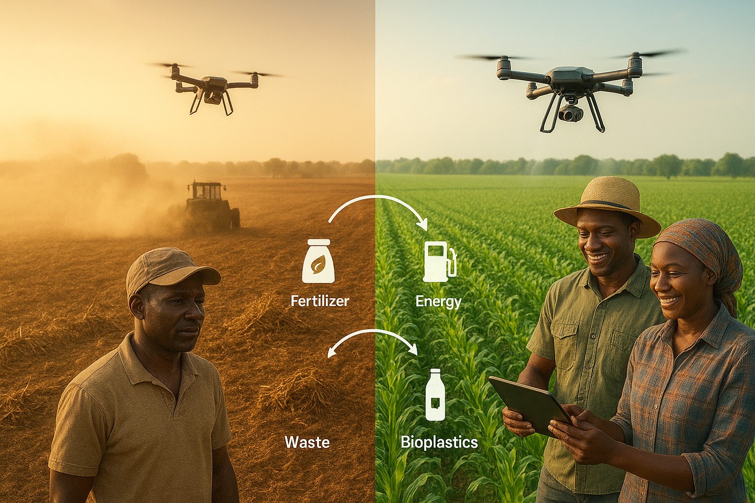 L’Agritech circulaire : transformer les déchets en richesses pour une agriculture durable