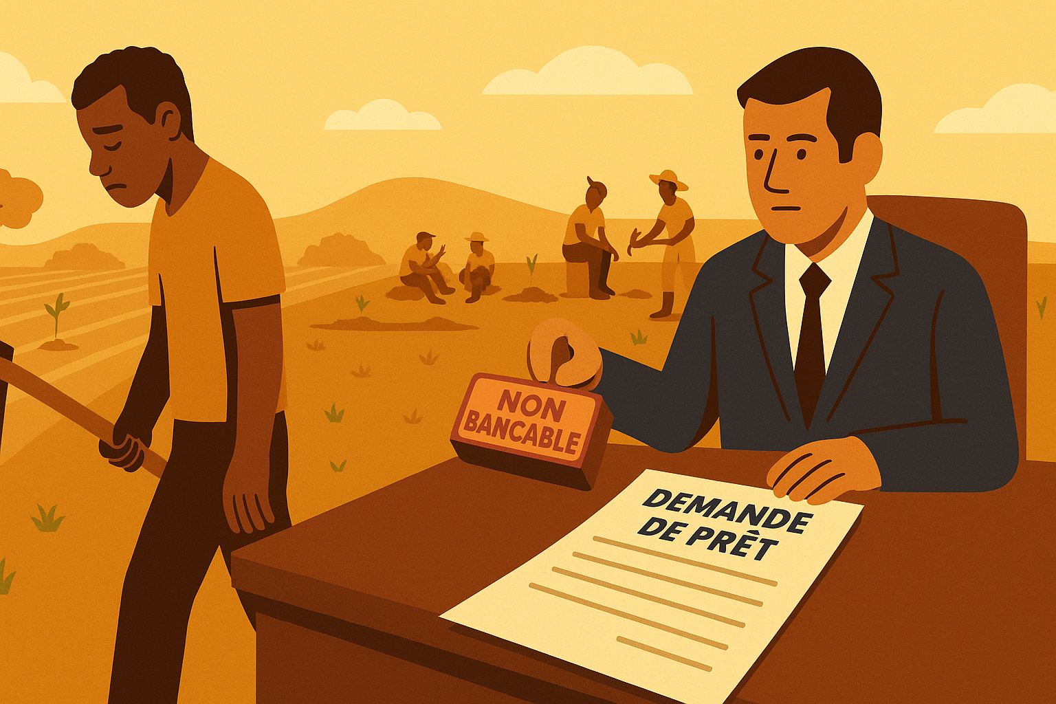 Les banques et les paysans : deux mondes toujours aussi éloignés